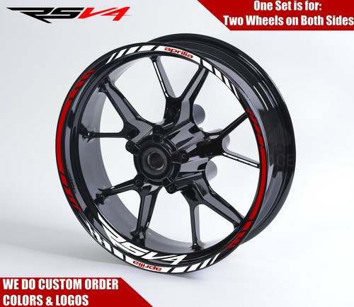 Aprilia rsv4 wheel decals - decals, rim