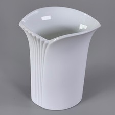 Vintage Kaiser Germany Vase White Bisque Porcelain Small 12.5cm x 9.5cm Modern