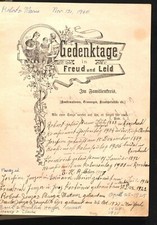 Family Bible for the Jenzer