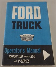 Owner's Manual Ford Pick Up /