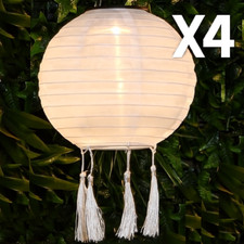 Noma Solar Small Round White