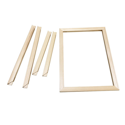 Natural wood canvas - natural, frame
