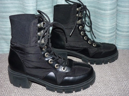 Women ankle boots combat - boots.,