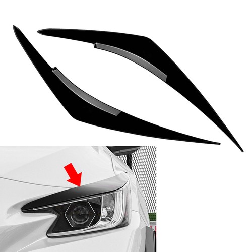 Headlight eyebrow eyelid trim - eyelid,