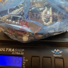 mixed costume jewelry Joblot 1.7 Kg Necklace Bangle Bracelets Nothing Broken