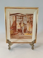 Mr Pecksmith Martin Chuzzlewit Collectors Plate - Newhall Collectors Wall Plate