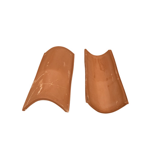 Terracotta clay roof tiles - terracotta,