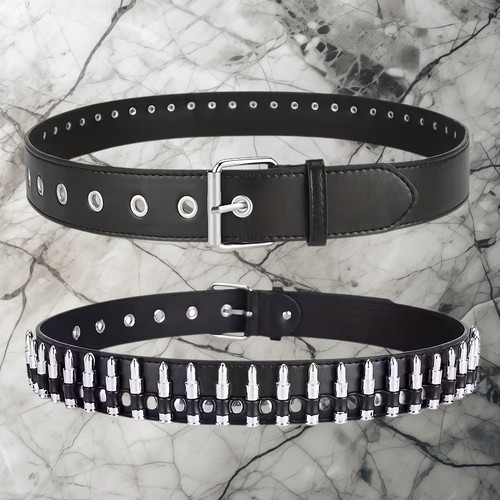 Badass silver bullet - bullet, belt