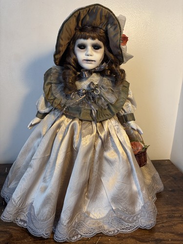 Porcelain horror doll - porcelain,