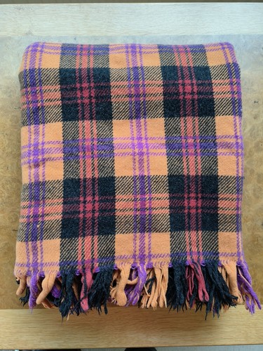 Vintage tartan plaid wool - tartan,