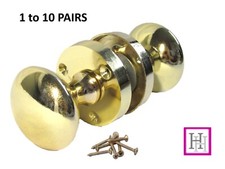Mortice Door Knobs Brass