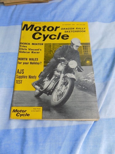 Motor cycle 1965 - cycle/25,2,1965/ajs, 250
