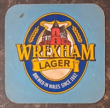 Vintage Wrexham Lager Beer Mat