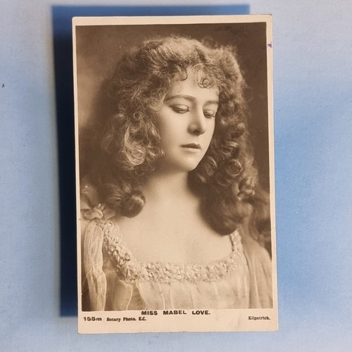 Edwardian actress postcard - edwardian,