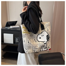 Snoopy Canvas Bag - Tote Bag -