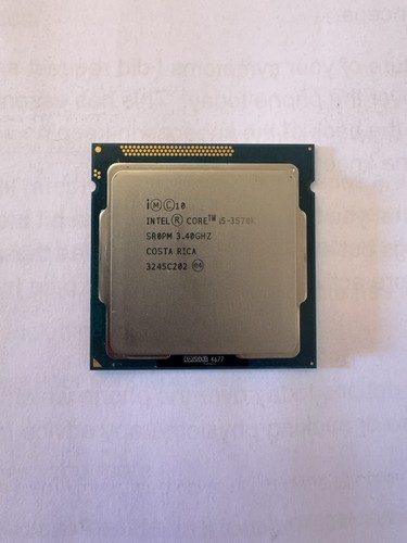 Intel core 3570k 4ghz - core, i5-3570k