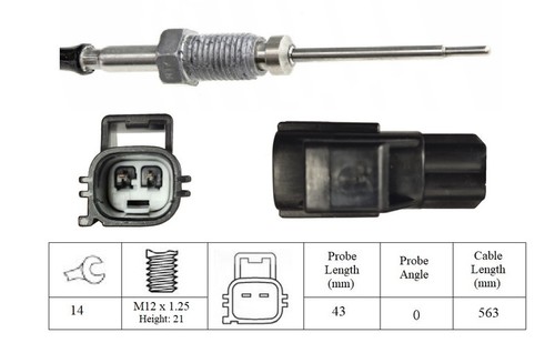Lucas exhaust gas temp - lucas, sensor