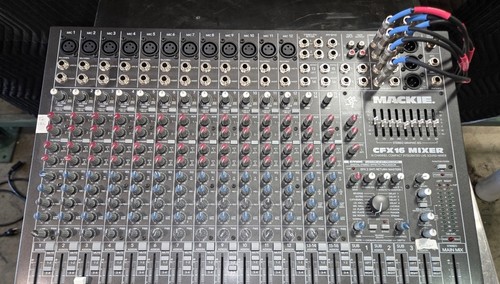 Mixer mackie cfx16 - mackie,