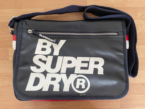 Superdry messenger bag - bag, navy
