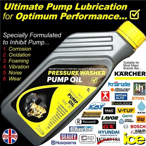 High performance pump - performance, oil