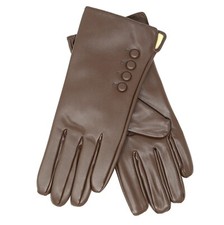 Women's Soft Genuine Leather Long Gloves Winter Cold Weather Thermal Insulate