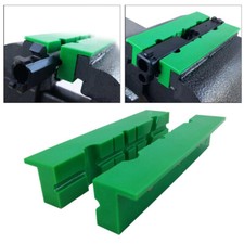 Pair green Soft Vise Jaws