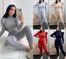 Womens Fine Ribbed Frill