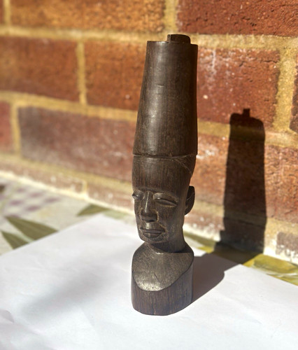 Carved wooden tribal - carved, people