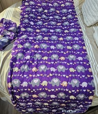 Pro Action  Kids 200GSM Envelope Sleeping Bag, 170cm × 65cm. 