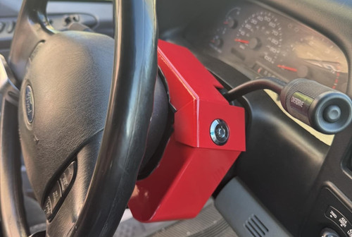 Steering column lock guard - column,