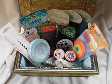 VINTAGE SEWING CASKET BOX
