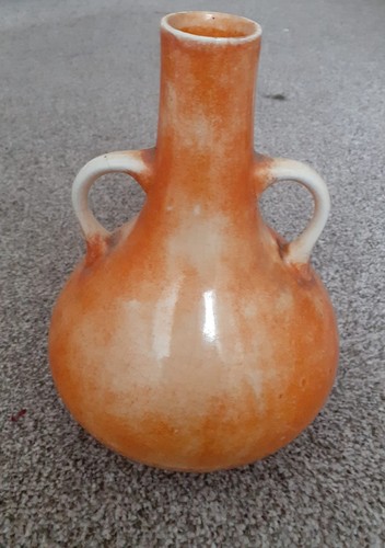 Vintage two handle orange - vintage,