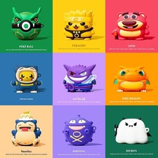 For Pokemon AirPods Case