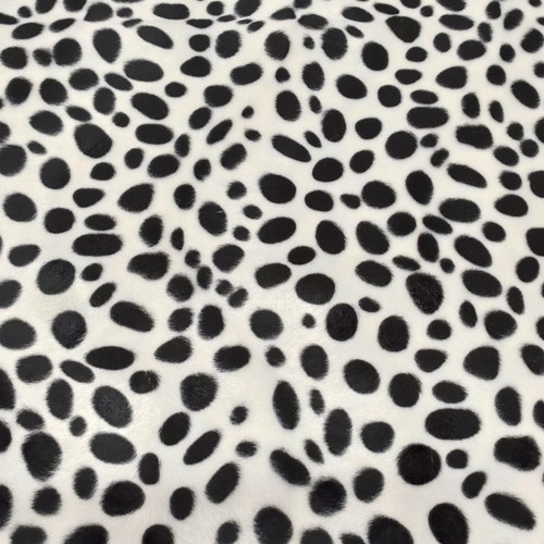 Dalmation animal print velboa - dalmation,