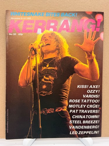 Kerrang magazine issue - kerrang, 30
