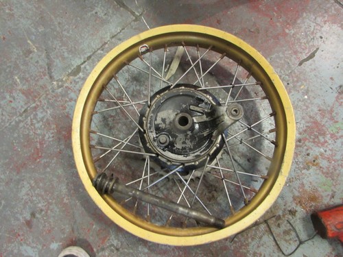 1982 yamaha yz125 rear - 1982,