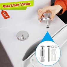 2X Toilet Seat Hinges