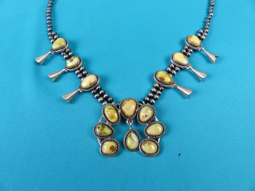 Sterling silver squash blossom - sterling,