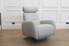 Barker & Stonehouse Heaton Reclining + Twister Base + Adjustable Headrest Chair