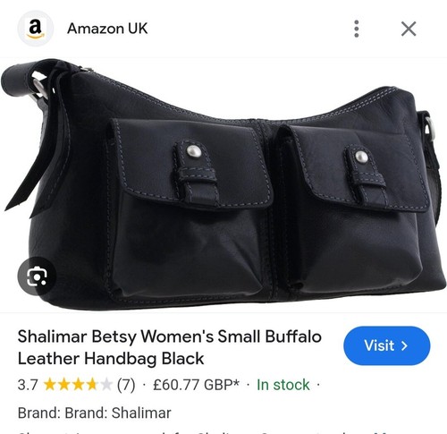 Shalimar leather black - leather,