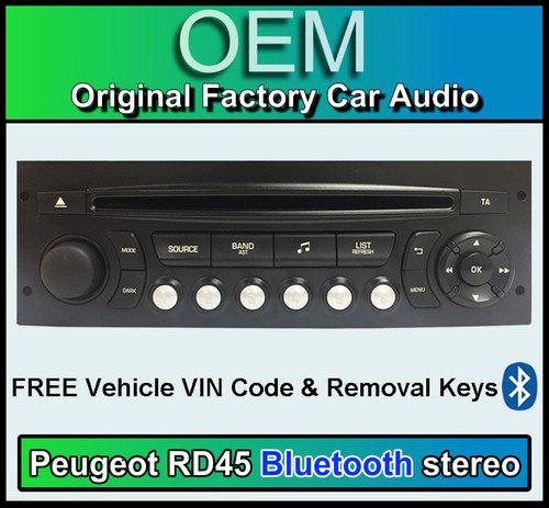 Peugeot expert bluetooth rd45 - peugeot,