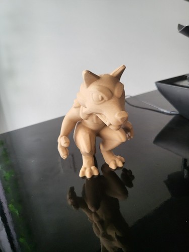 Werewolf figurine halloween - figurine,