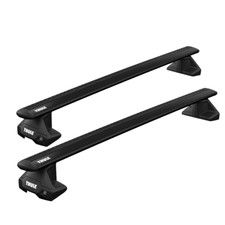  THULE Roof Rack For VW Golf Mk. VI 2008-2012 Normal Roof WINGBAR BLACK