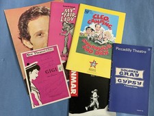 Great Collection Of 6 Multi Hand Signed Theatre Programmes