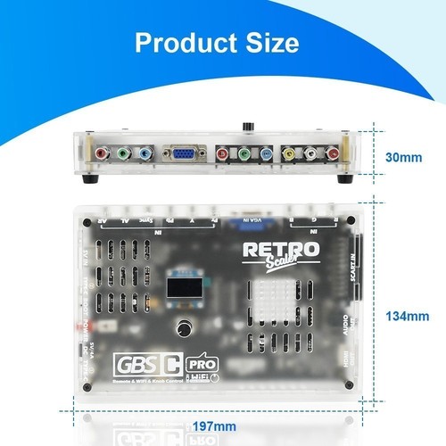 Gbsc pro video converter scart - converter,