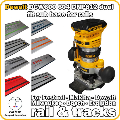 Dewalt dcw600 dual sub base - dcw600, sub-base