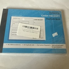 A6 RECEIPT Book -Cash Receipt