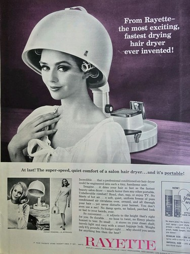 1964 young set styling - set, spray