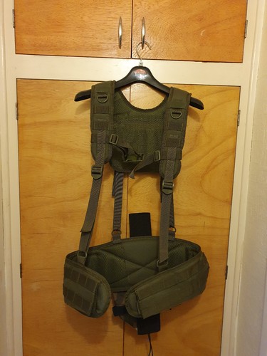 Padded molle battle - belt, with