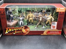 Indiana Jones Kingdom Of The Crystal Skull Jungle Chase Action Figures Set 